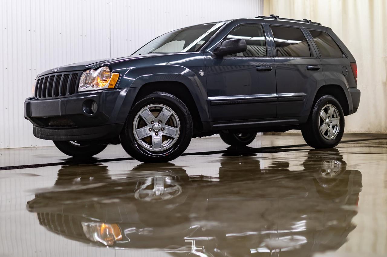2007 Jeep Grand Cherokee 4x4 Overland Leather Roof Diesel Red Deer AB