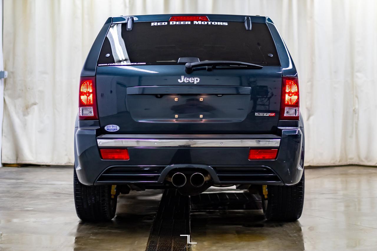 2007 Jeep Grand Cherokee 4x4 SRT8 Leather Roof Nav BCam Red Deer AB