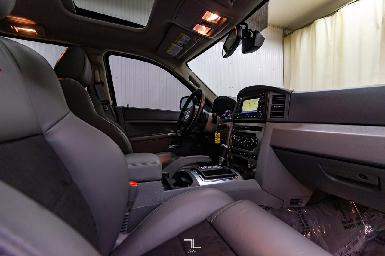 2007 Jeep Grand Cherokee 4x4 SRT8 Leather Roof Nav BCam Red Deer AB