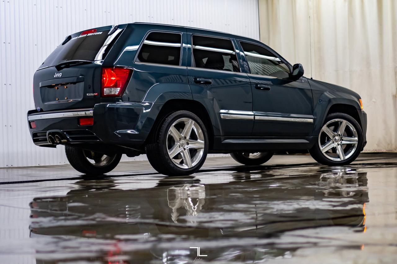 2007 Jeep Grand Cherokee 4x4 SRT8 Leather Roof Nav BCam Red Deer AB