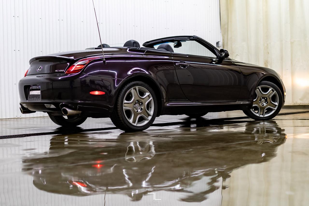 2007 Lexus SC 430 Hardtop Convertible Leather Nav Red Deer AB