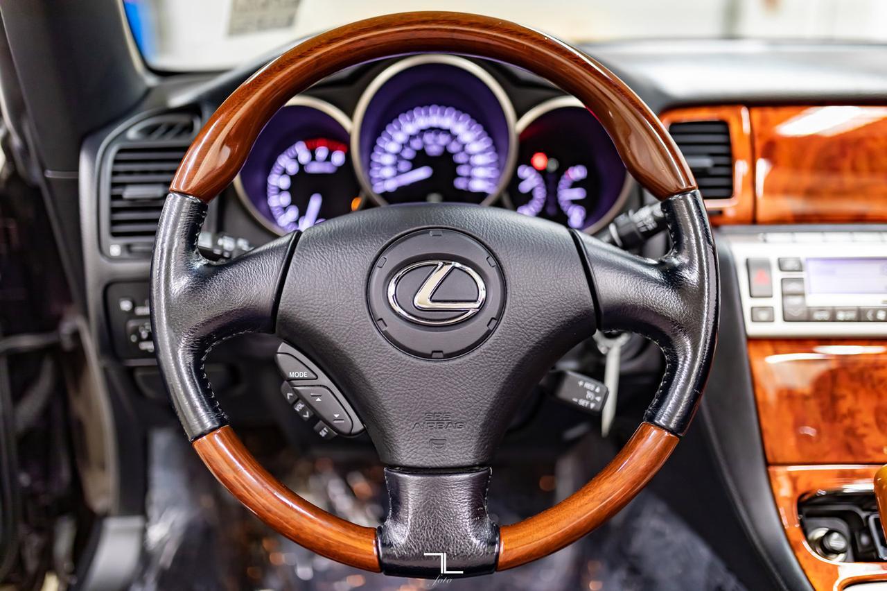 2007 Lexus SC 430 Hardtop Convertible Leather Nav Red Deer AB