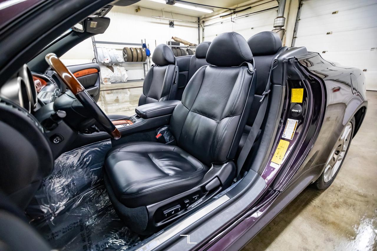 2007 Lexus SC 430 Hardtop Convertible Leather Nav Red Deer AB