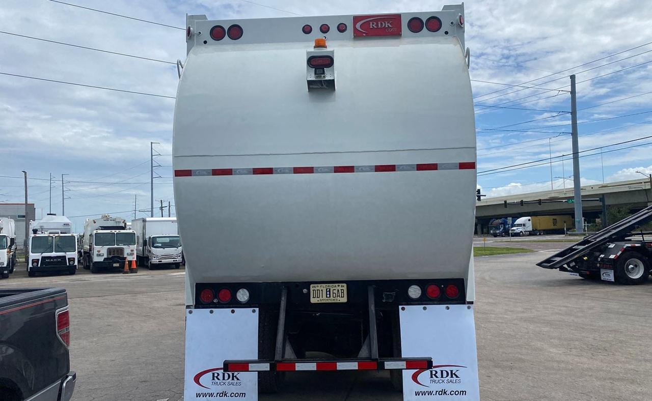 2007 Mack MR688S 40 yd. EZ Pack Front Loader Garbage Truck Tampa FL