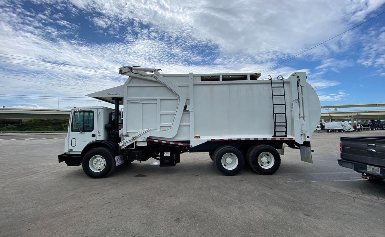 2007 Mack MR688S 40 yd. EZ Pack Front Loader Garbage Truck Tampa FL