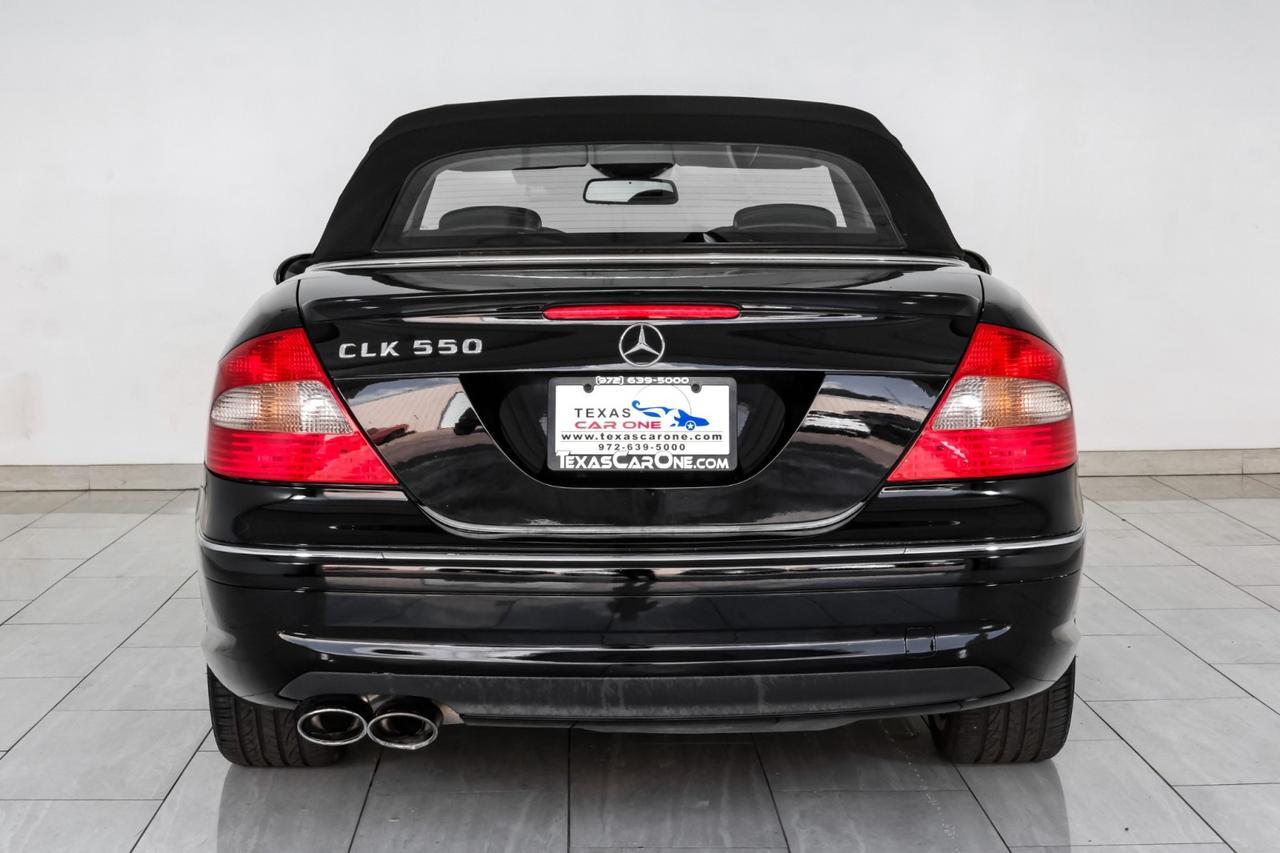 2007 Mercedes-Benz CLK 550 AUTOMATIC NAVIGATION LEATHER HEATED AND COOLED SEATS KEYLESS START CRUISE CONTROL Carrollton TX