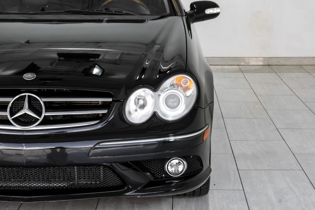 2007 Mercedes-Benz CLK 550 AUTOMATIC NAVIGATION LEATHER HEATED AND COOLED SEATS KEYLESS START CRUISE CONTROL Carrollton TX