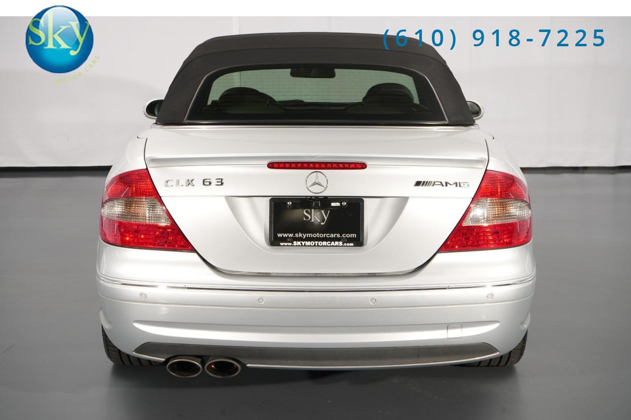 2007 Mercedes-Benz CLK-Class Cabriolet CLK 63 AMG West Chester PA