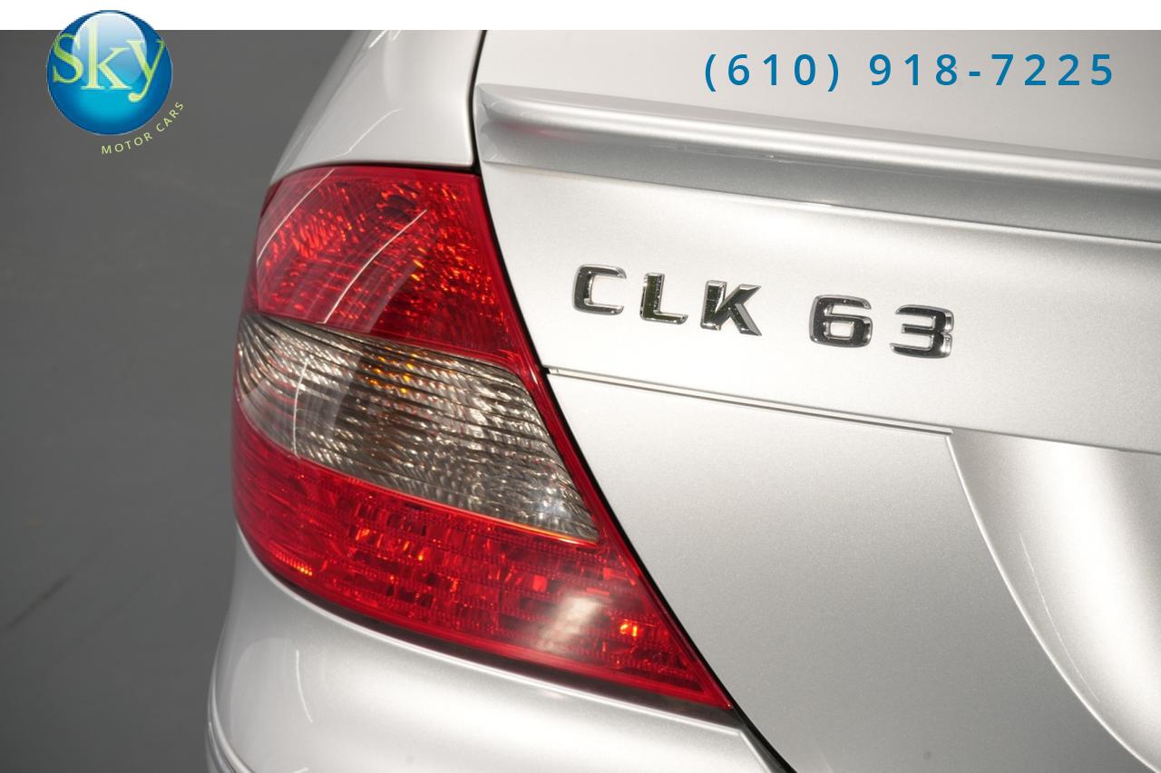 2007 Mercedes-Benz CLK-Class Cabriolet CLK 63 AMG West Chester PA