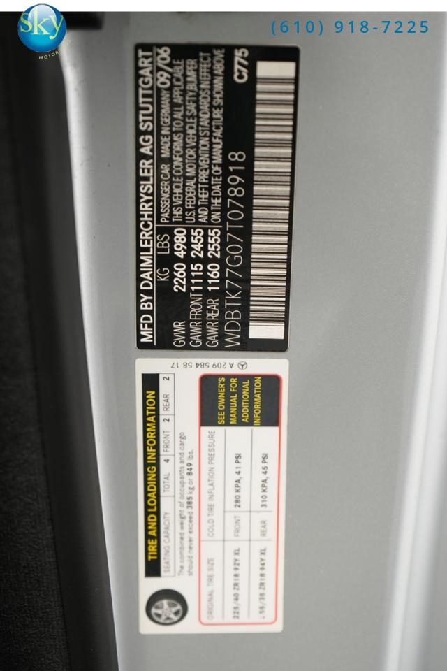 2007 Mercedes-Benz CLK-Class Cabriolet CLK 63 AMG West Chester PA