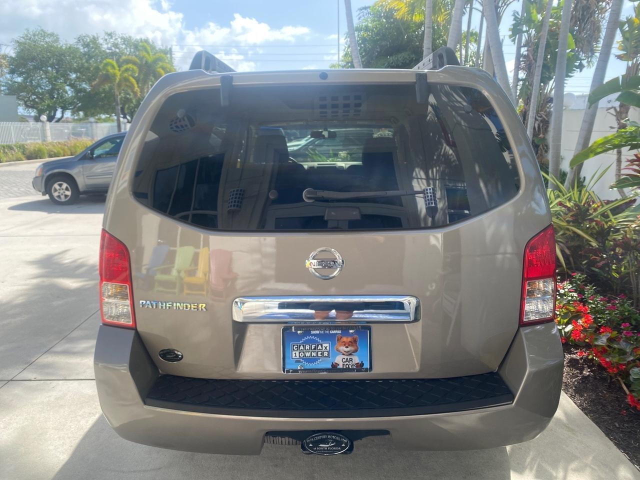2007 Nissan Pathfinder S LOW MILES 64,259 1 OWNER Pompano Beach FL