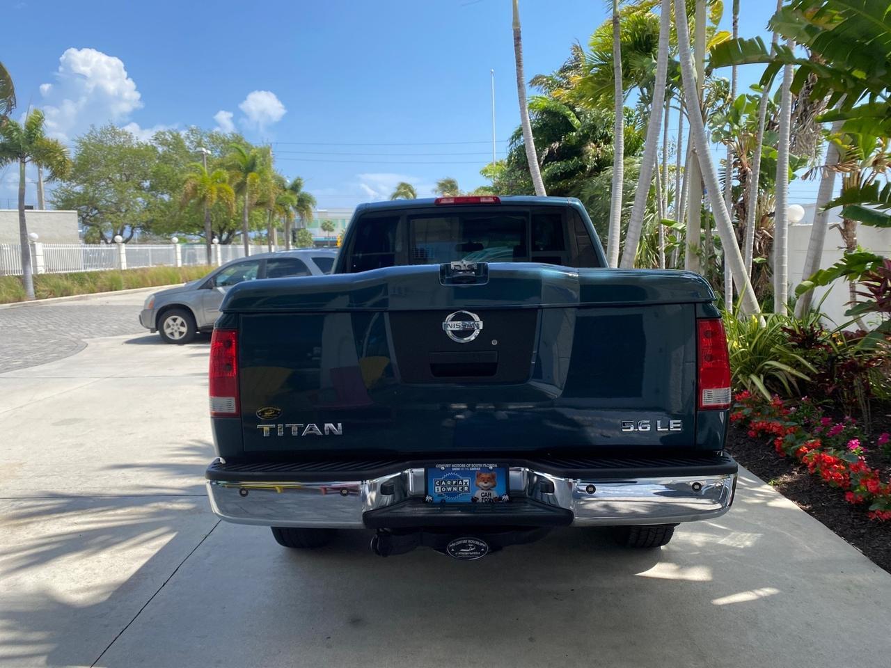 2007 Nissan Titan LE 1 OWNER LOW MILES 39,670 CREW CAB Pompano Beach FL
