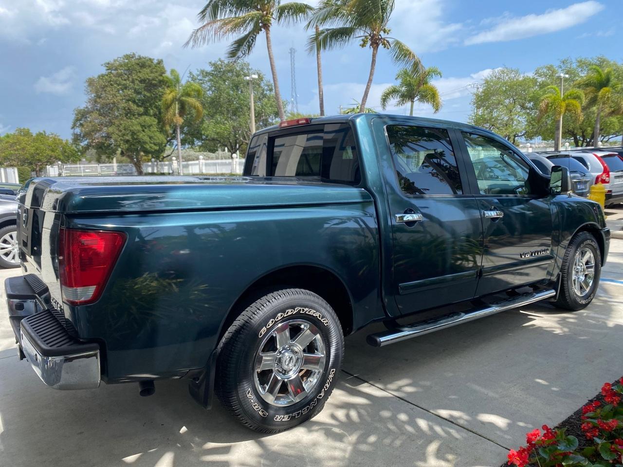 2007 Nissan Titan LE 1 OWNER LOW MILES 39,670 CREW CAB Pompano Beach FL