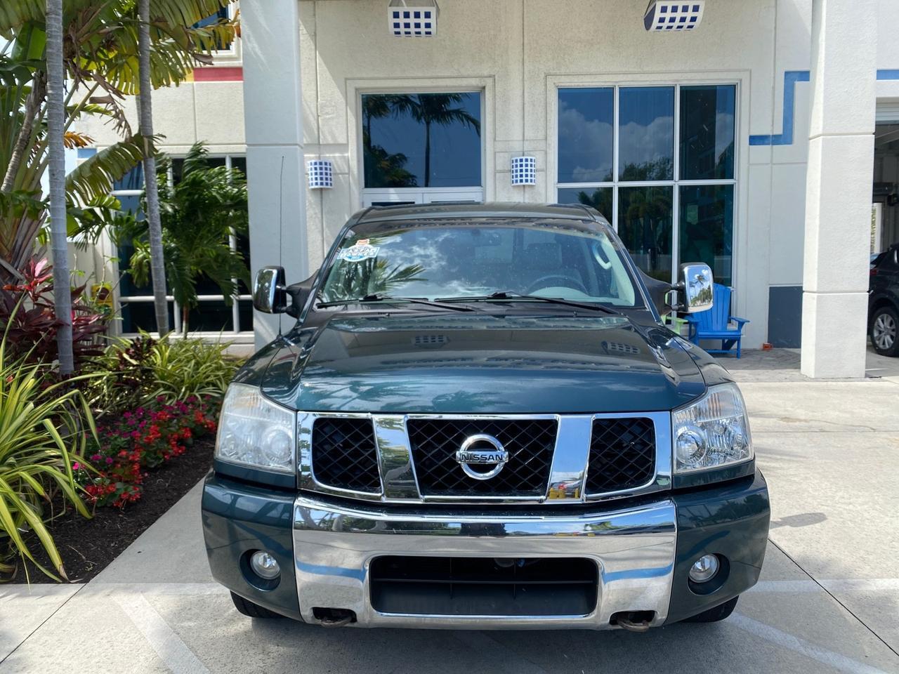 2007 Nissan Titan LE 1 OWNER LOW MILES 39,670 CREW CAB Pompano Beach FL