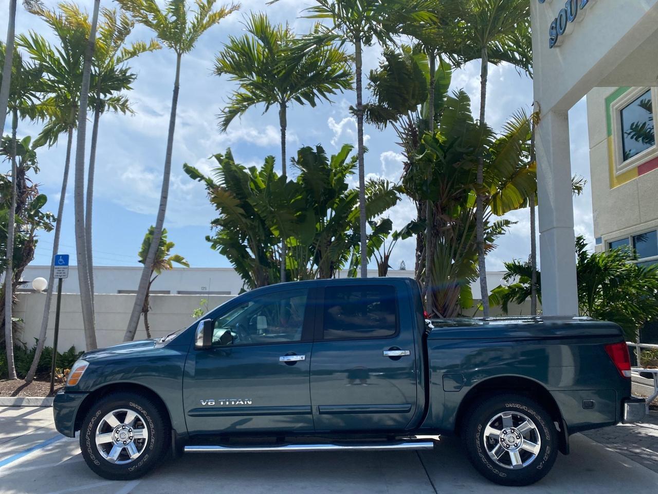 2007 Nissan Titan LE 1 OWNER LOW MILES 39,670 CREW CAB Pompano Beach FL