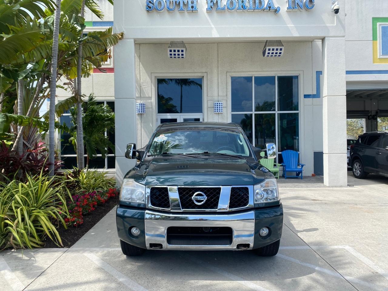 2007 Nissan Titan LE 1 OWNER LOW MILES 39,670 CREW CAB Pompano Beach FL