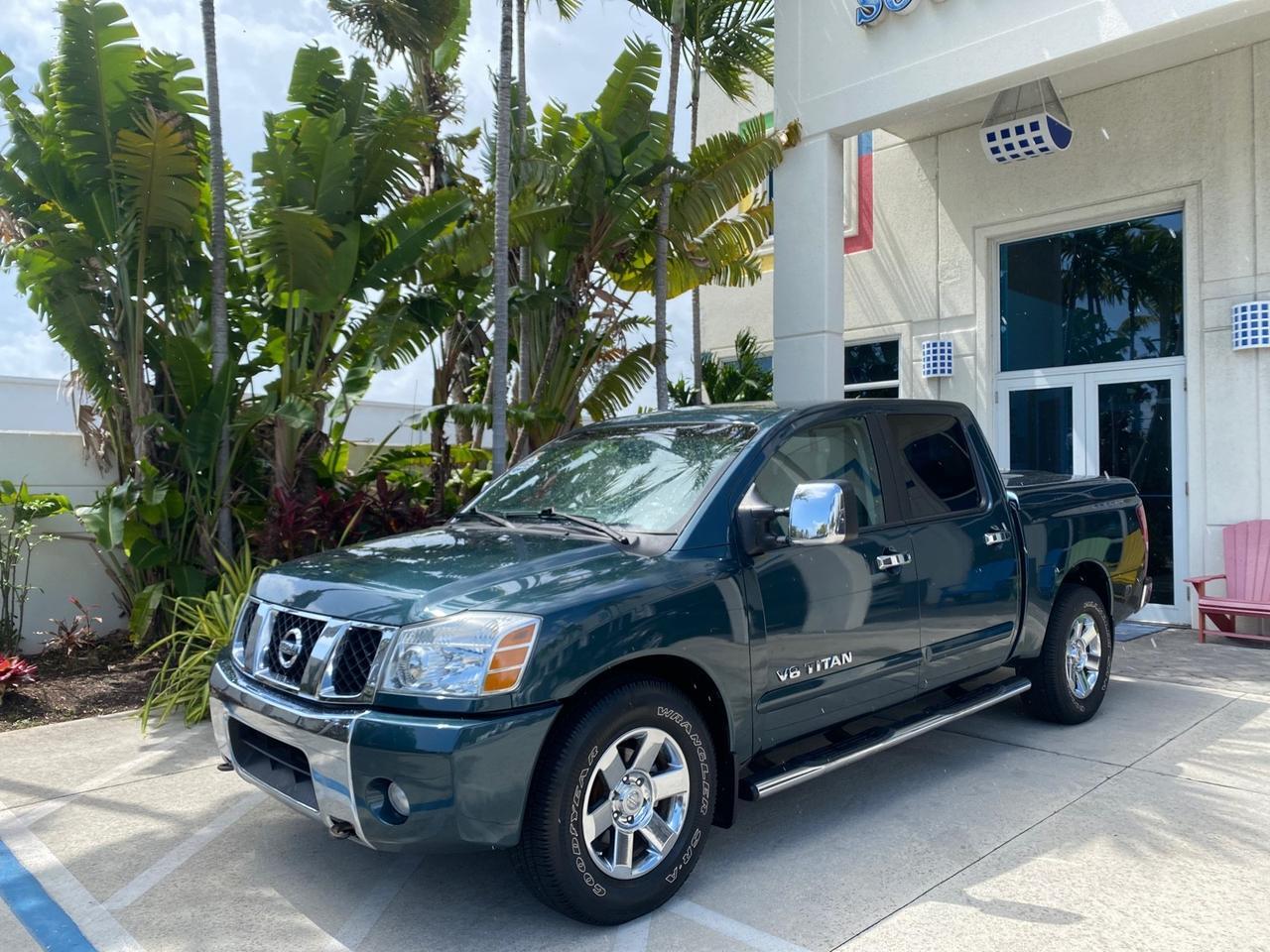 2007 Nissan Titan LE 1 OWNER LOW MILES 39,670 CREW CAB Pompano Beach FL