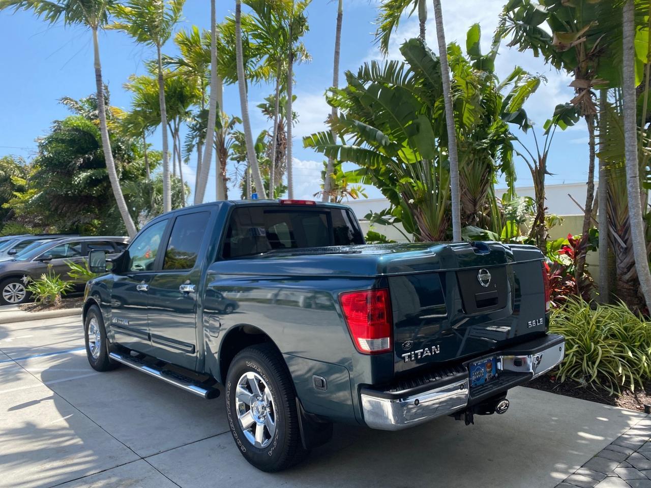 2007 Nissan Titan LE 1 OWNER LOW MILES 39,670 CREW CAB Pompano Beach FL