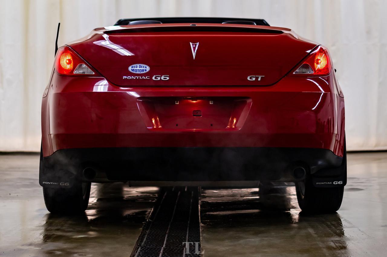 2007 Pontiac G6 GT Convertible Leather Red Deer AB