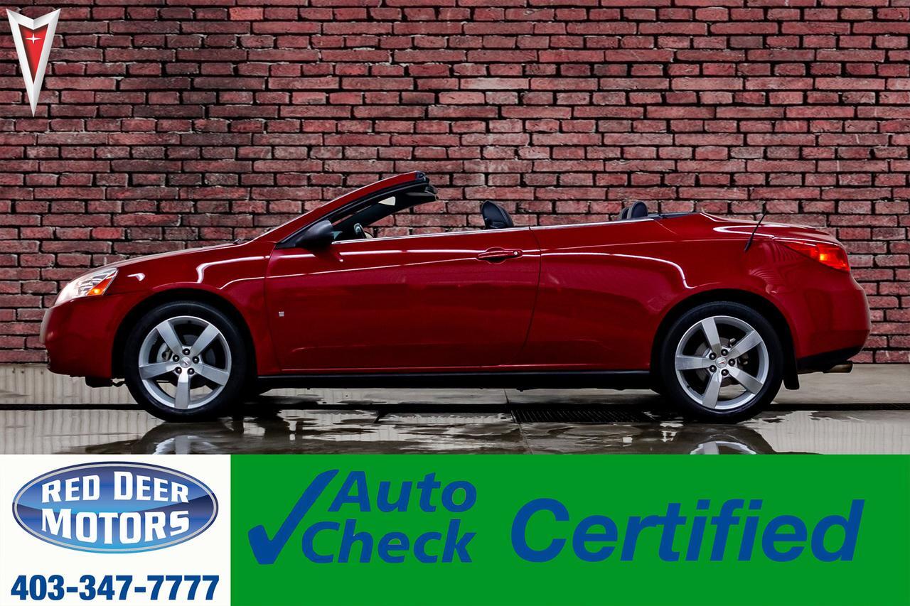 2007 Pontiac G6 GT Convertible Leather