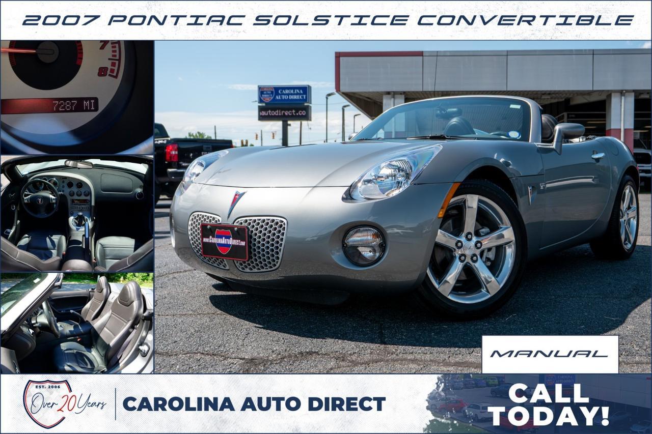 2007 Pontiac Solstice Convertible / Premium Package / Convenience Package!