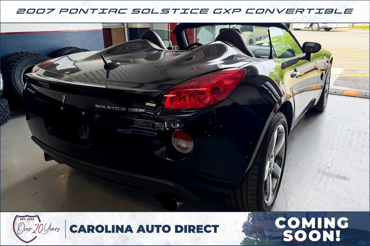 2007 Pontiac Solstice GXP Convertible / Premium Package / Coming Soon! Lincolnton NC