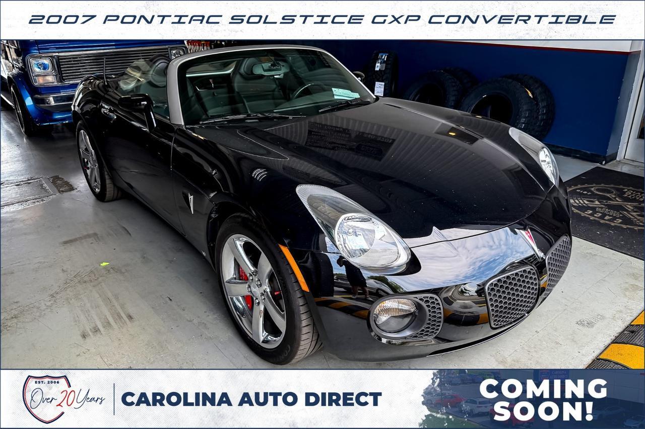 2007 Pontiac Solstice GXP Convertible / Premium Package / Coming Soon!