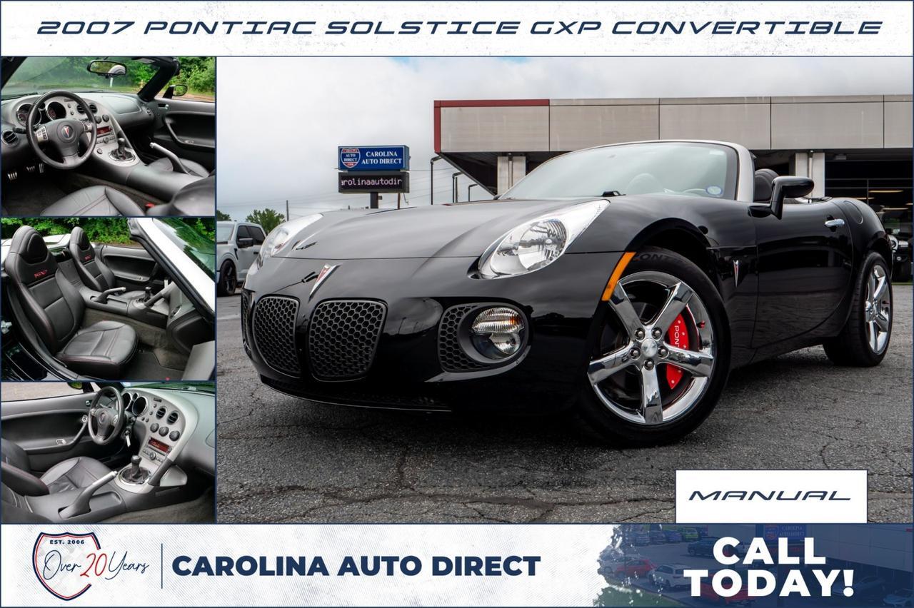 2007 Pontiac Solstice GXP Convertible / Premium Package / Manual!