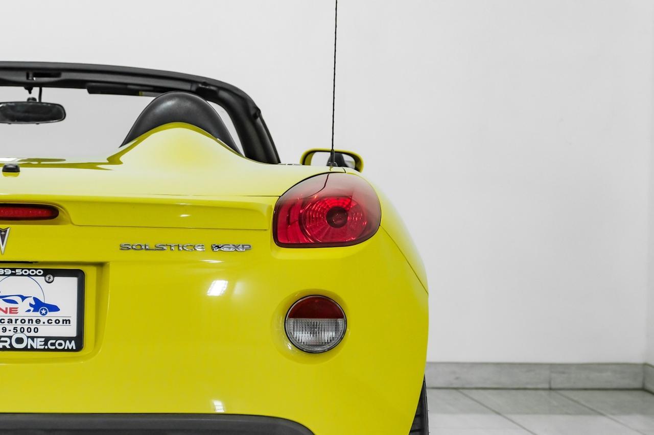 2007 Pontiac Solstice GXP LEATHER SEATS LEATHER STEERING WHEEL CRUISE CONTROL ALLOY WHEELS Carrollton TX