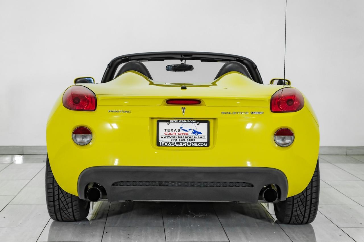 2007 Pontiac Solstice GXP LEATHER SEATS LEATHER STEERING WHEEL CRUISE CONTROL ALLOY WHEELS Carrollton TX