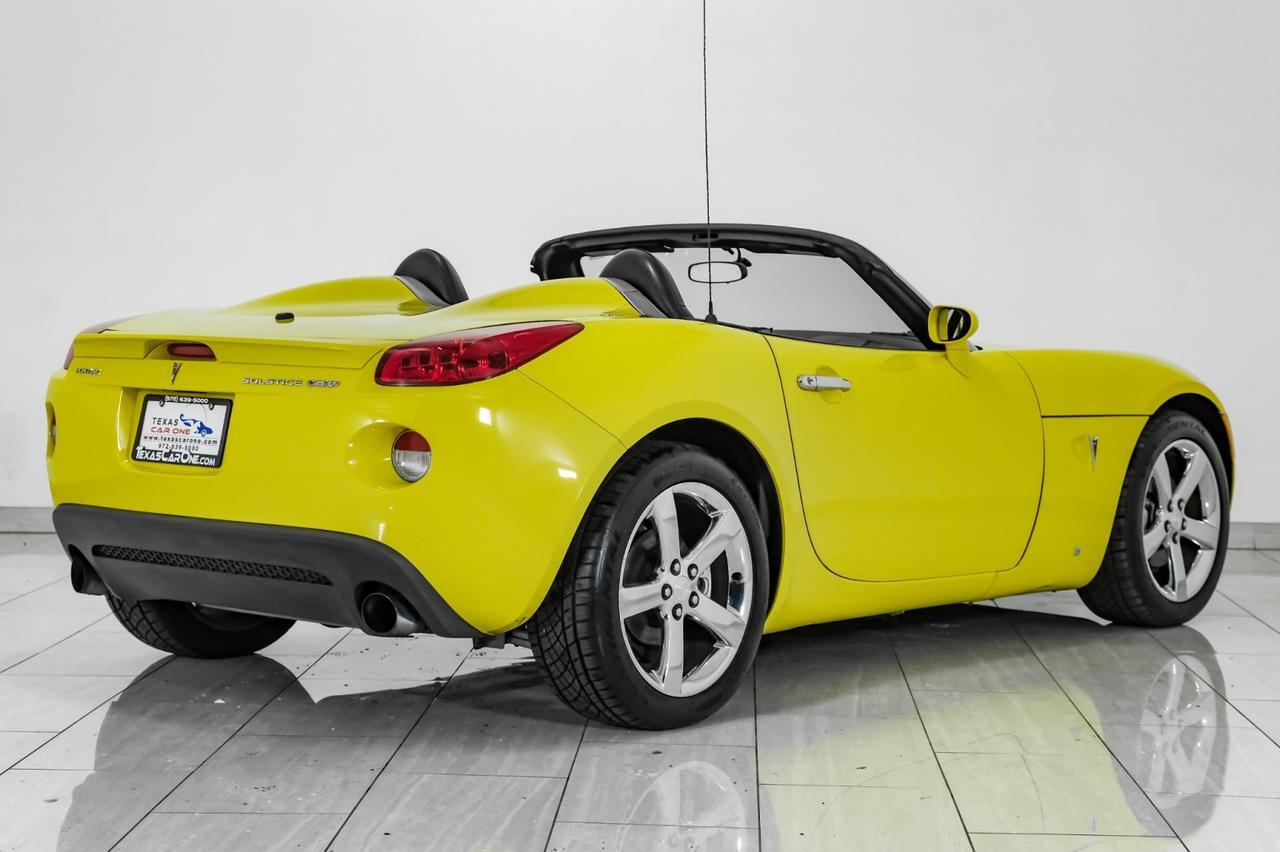 2007 Pontiac Solstice GXP LEATHER SEATS LEATHER STEERING WHEEL CRUISE CONTROL ALLOY WHEELS Carrollton TX