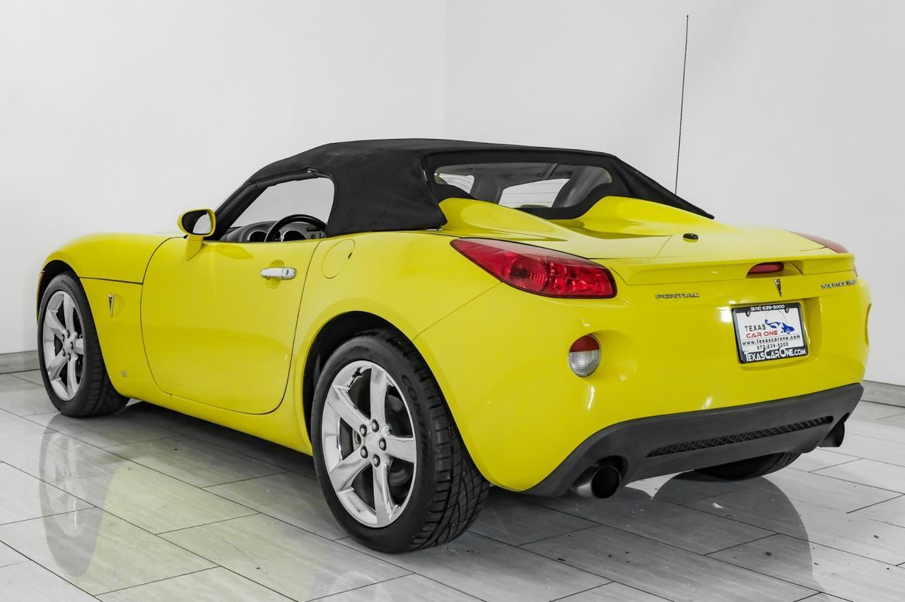 2007 Pontiac Solstice GXP LEATHER SEATS LEATHER STEERING WHEEL CRUISE CONTROL ALLOY WHEELS Carrollton TX