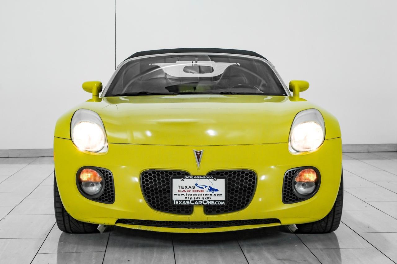 2007 Pontiac Solstice GXP LEATHER SEATS LEATHER STEERING WHEEL CRUISE CONTROL ALLOY WHEELS Carrollton TX