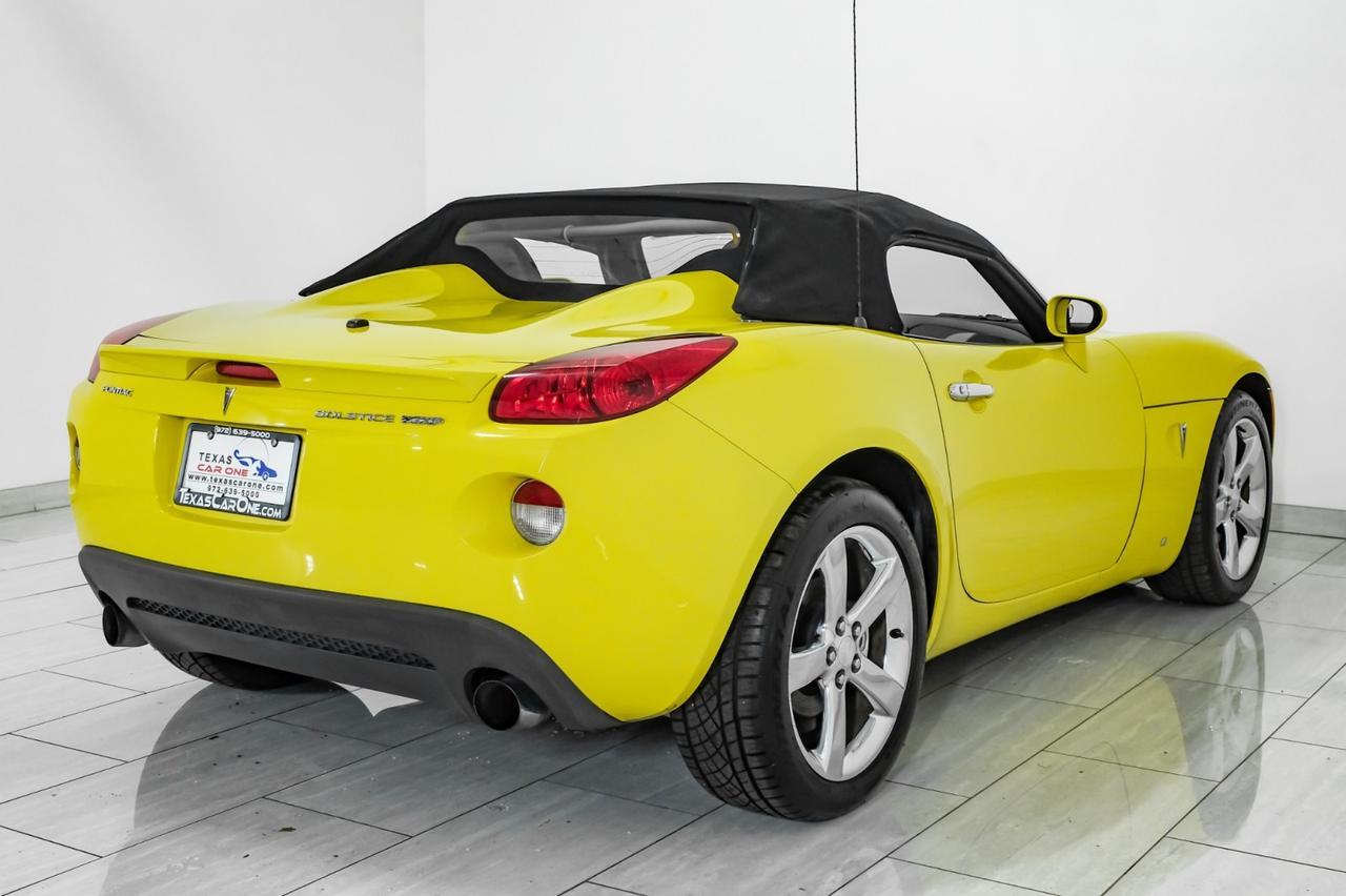 2007 Pontiac Solstice GXP LEATHER SEATS LEATHER STEERING WHEEL CRUISE CONTROL ALLOY WHEELS Carrollton TX