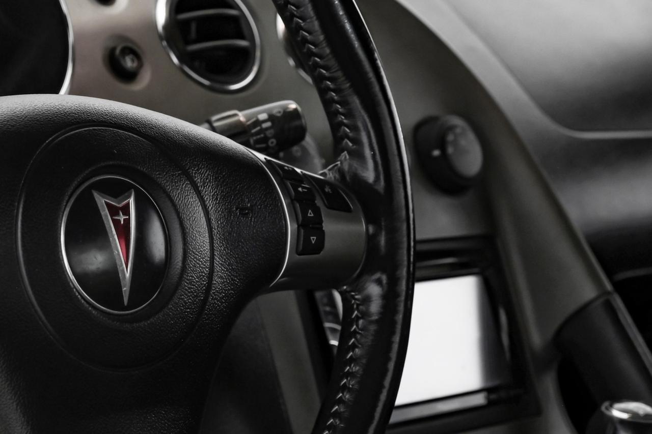 2007 Pontiac Solstice GXP LEATHER SEATS LEATHER STEERING WHEEL CRUISE CONTROL ALLOY WHEELS Carrollton TX