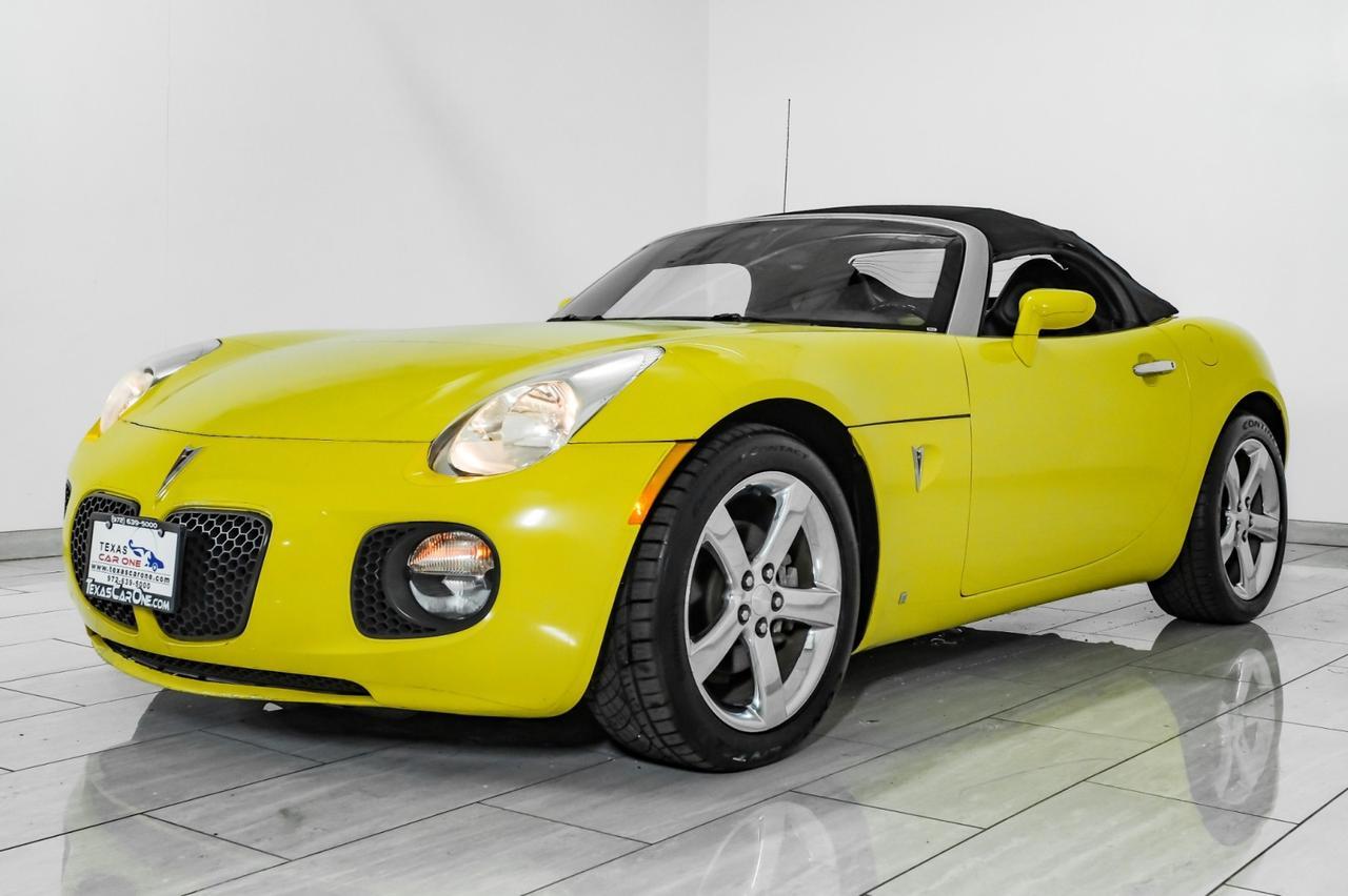 2007 Pontiac Solstice GXP LEATHER SEATS LEATHER STEERING WHEEL CRUISE CONTROL ALLOY WHEELS Carrollton TX