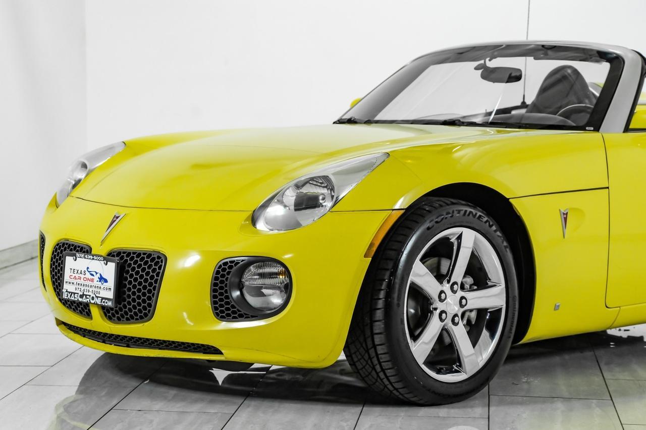 2007 Pontiac Solstice GXP LEATHER SEATS LEATHER STEERING WHEEL CRUISE CONTROL ALLOY WHEELS Carrollton TX