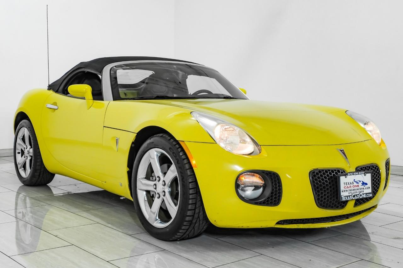 2007 Pontiac Solstice GXP LEATHER SEATS LEATHER STEERING WHEEL CRUISE CONTROL ALLOY WHEELS