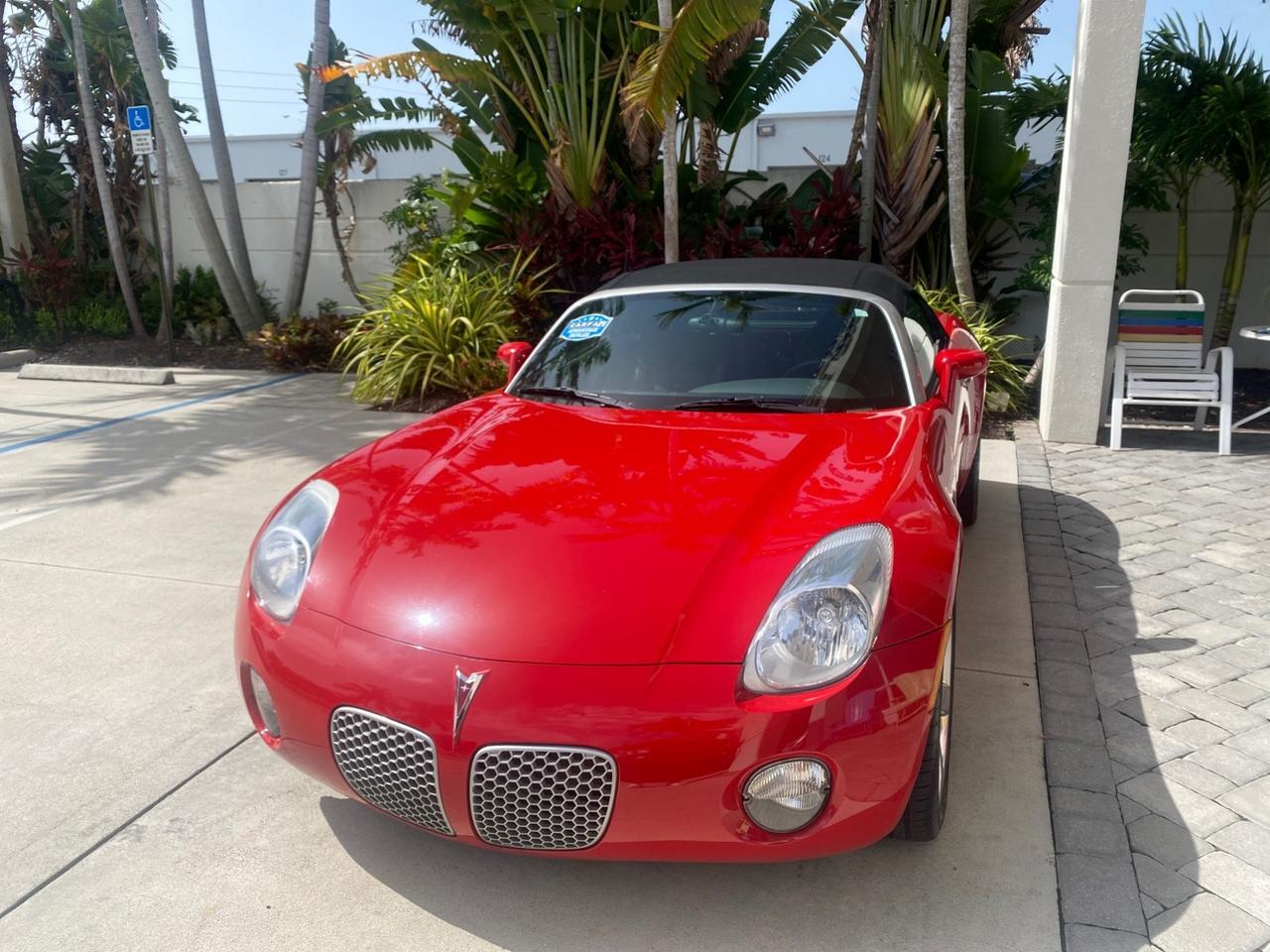 2007 Pontiac Solstice LOW MILES 38,147 5SPD AC Pompano Beach FL