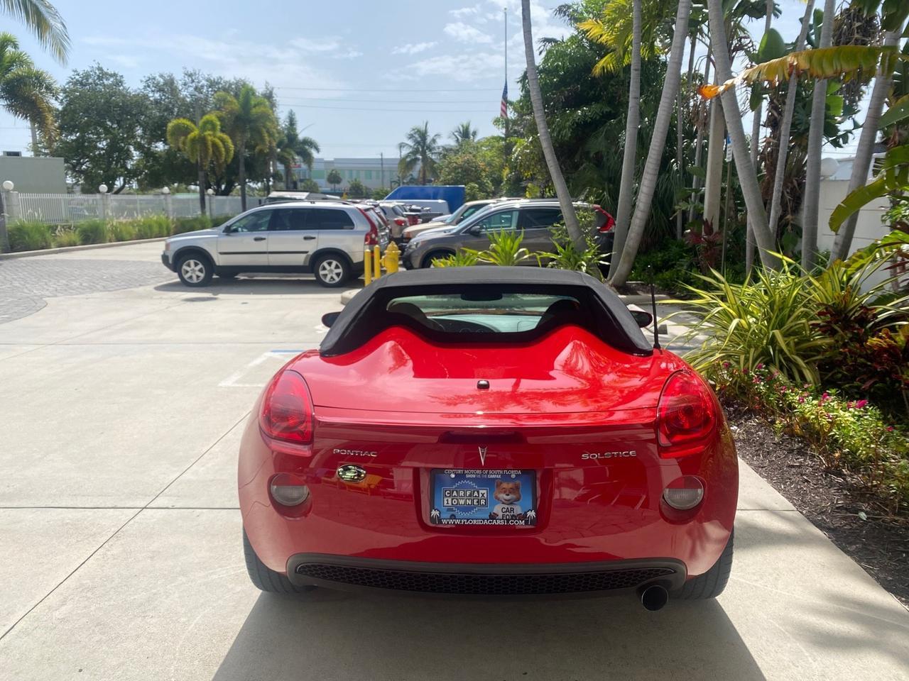 2007 Pontiac Solstice LOW MILES 38,147 5SPD AC Pompano Beach FL