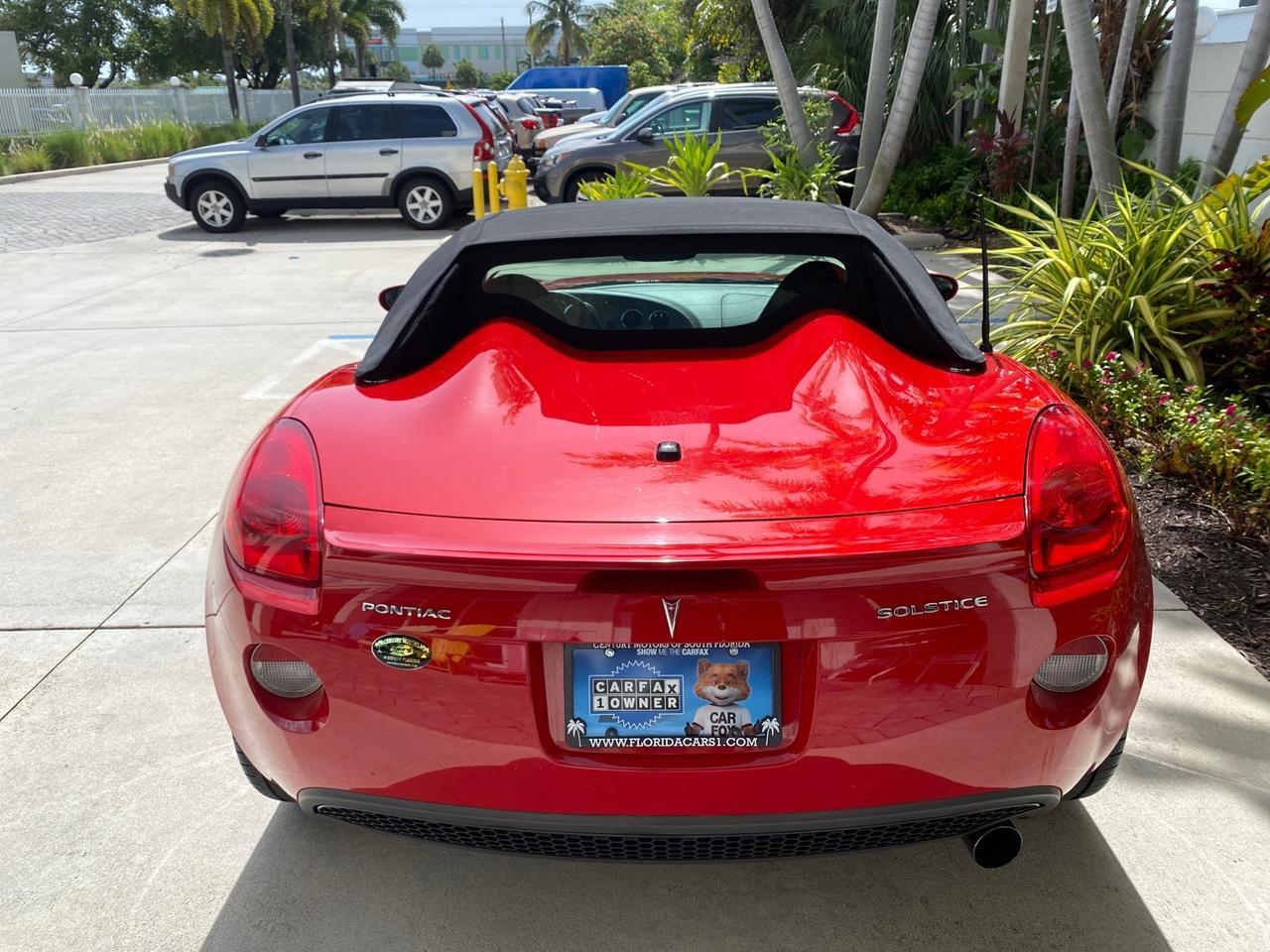 2007 Pontiac Solstice LOW MILES 38,147 5SPD AC Pompano Beach FL