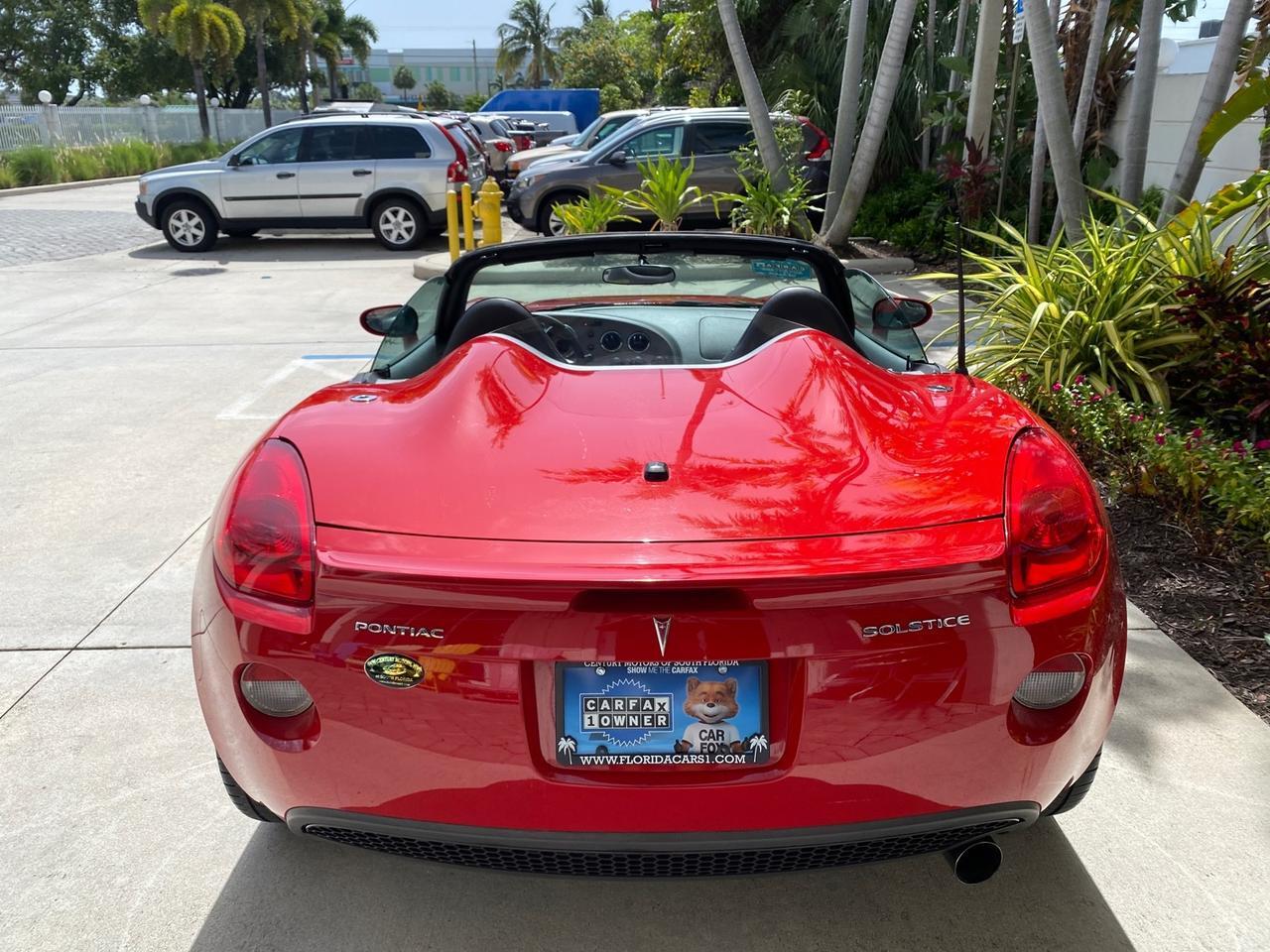 2007 Pontiac Solstice LOW MILES 38,147 5SPD AC Pompano Beach FL