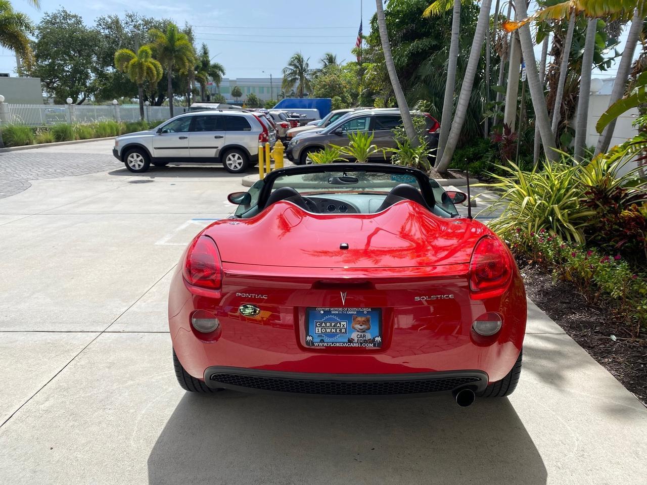 2007 Pontiac Solstice LOW MILES 38,147 5SPD AC Pompano Beach FL