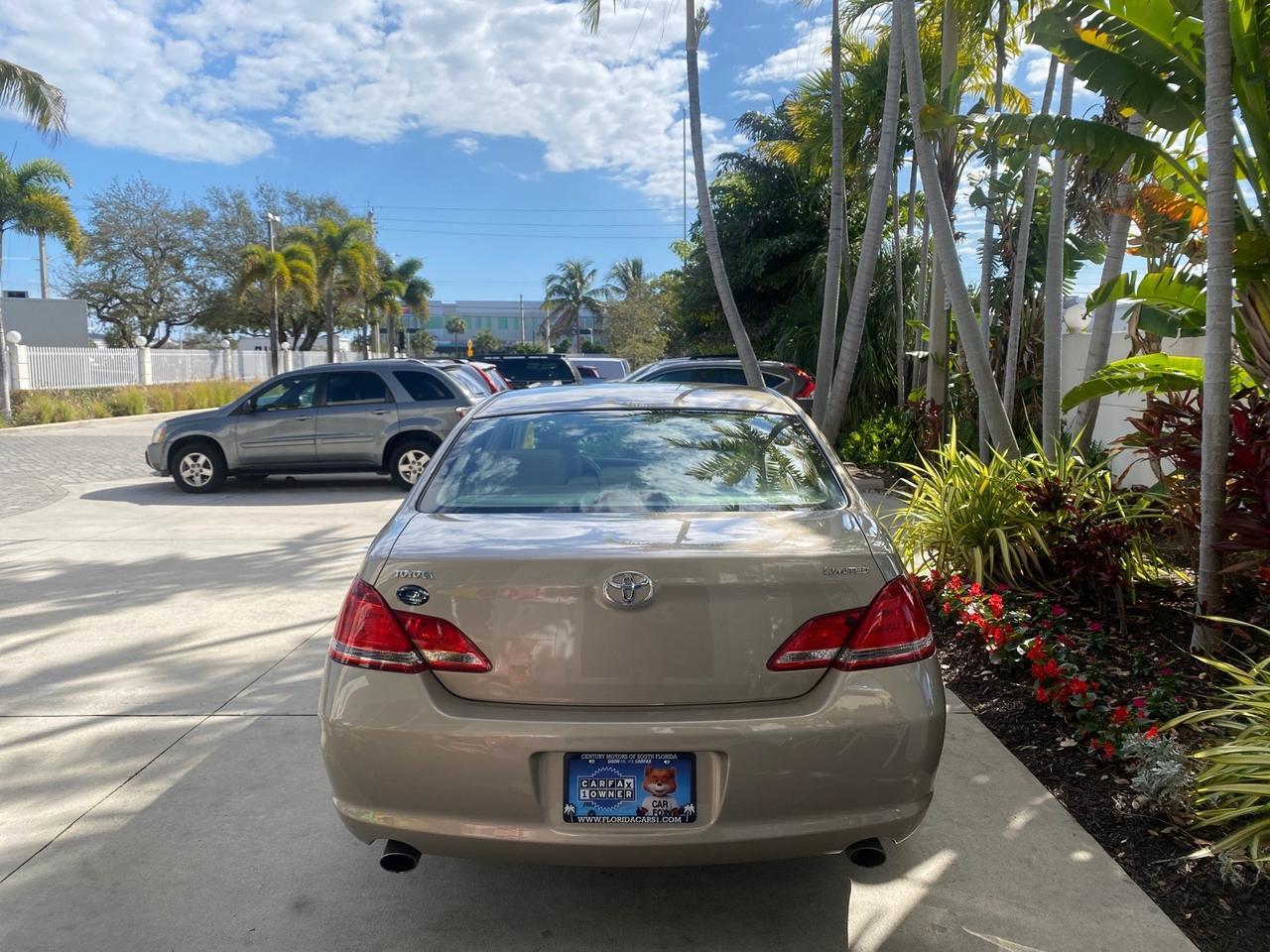 2007 Toyota Avalon XL Limited LOW MILES 73,237 Pompano Beach FL
