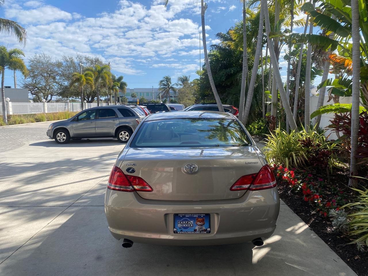 2007 Toyota Avalon XL Limited LOW MILES 73,237 Pompano Beach FL
