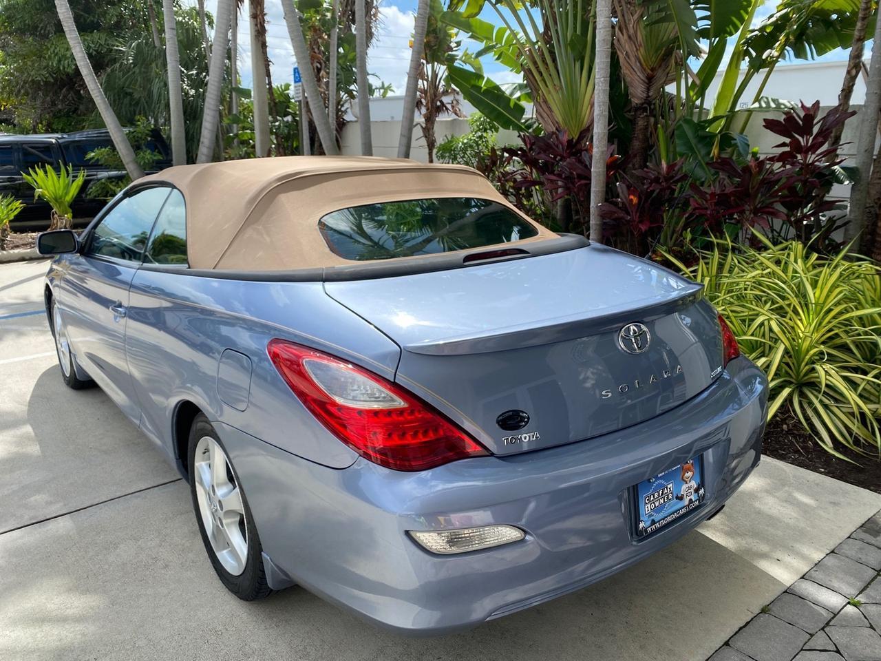 2007 Toyota Camry Solara SLE LOW MILES 39,944 1 OWNER Pompano Beach FL