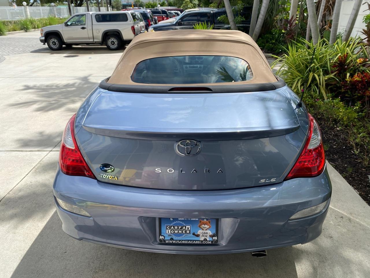 2007 Toyota Camry Solara SLE LOW MILES 39,944 1 OWNER Pompano Beach FL
