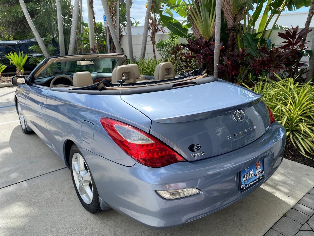 2007 Toyota Camry Solara SLE LOW MILES 39,944 1 OWNER Pompano Beach FL