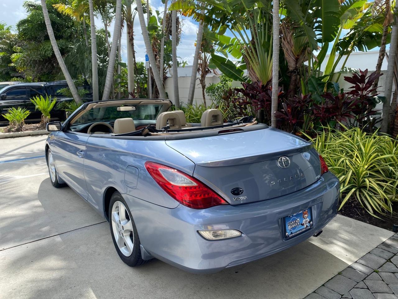 2007 Toyota Camry Solara SLE LOW MILES 39,944 1 OWNER Pompano Beach FL