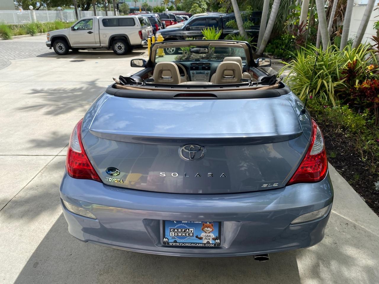 2007 Toyota Camry Solara SLE LOW MILES 39,944 1 OWNER Pompano Beach FL